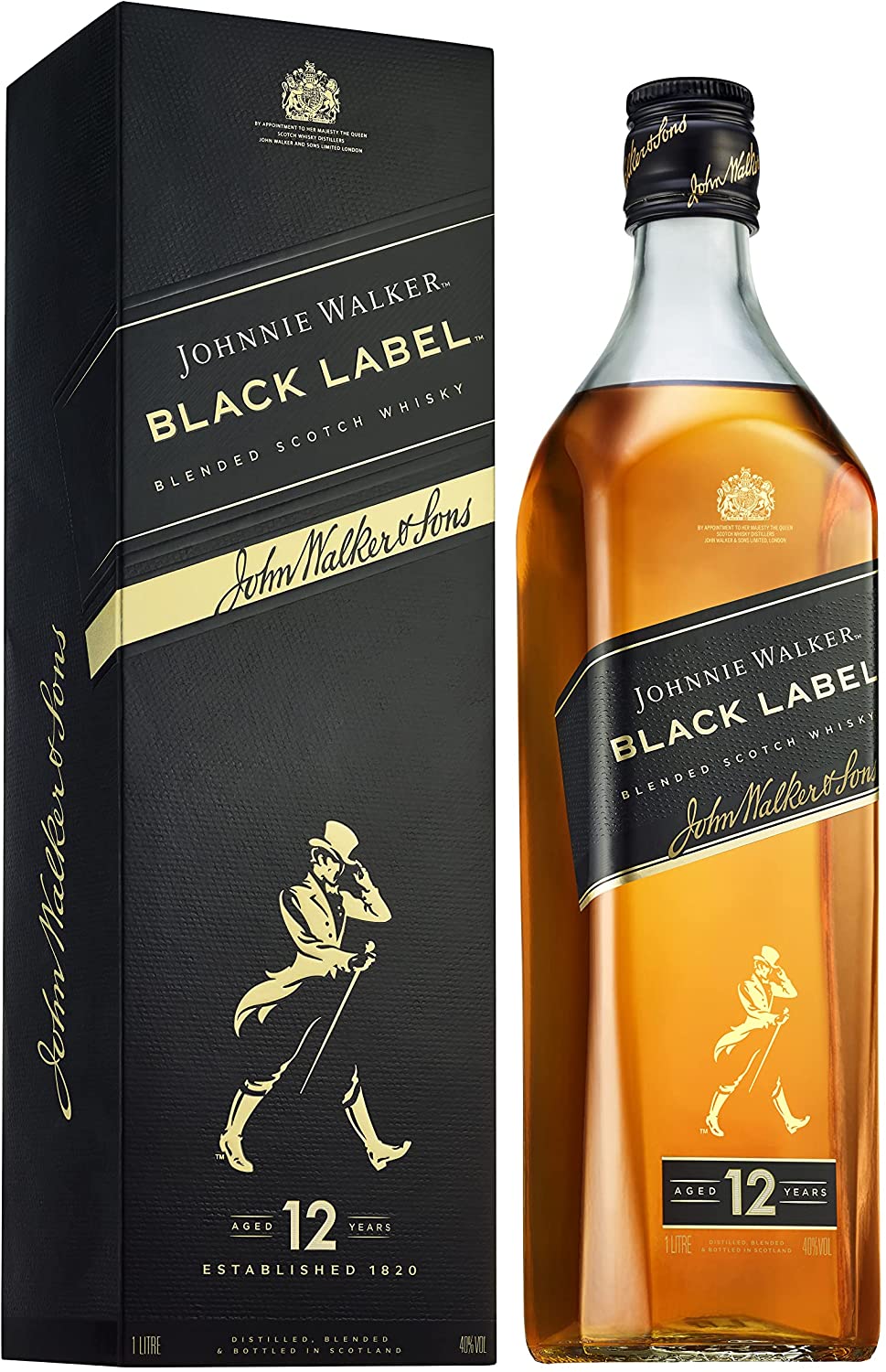  Johnnie Walker Black Label Whisky